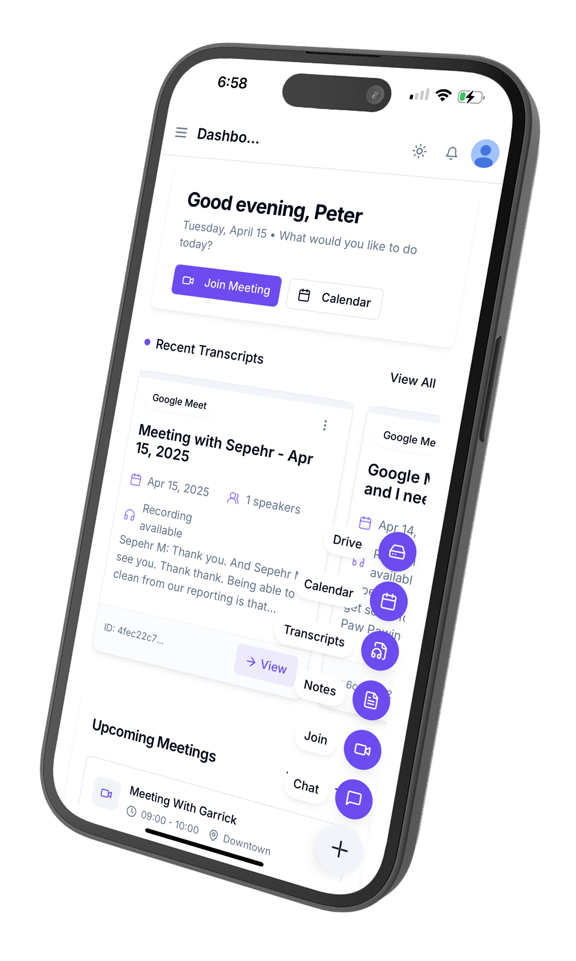 Scribed roadmap feature mockup