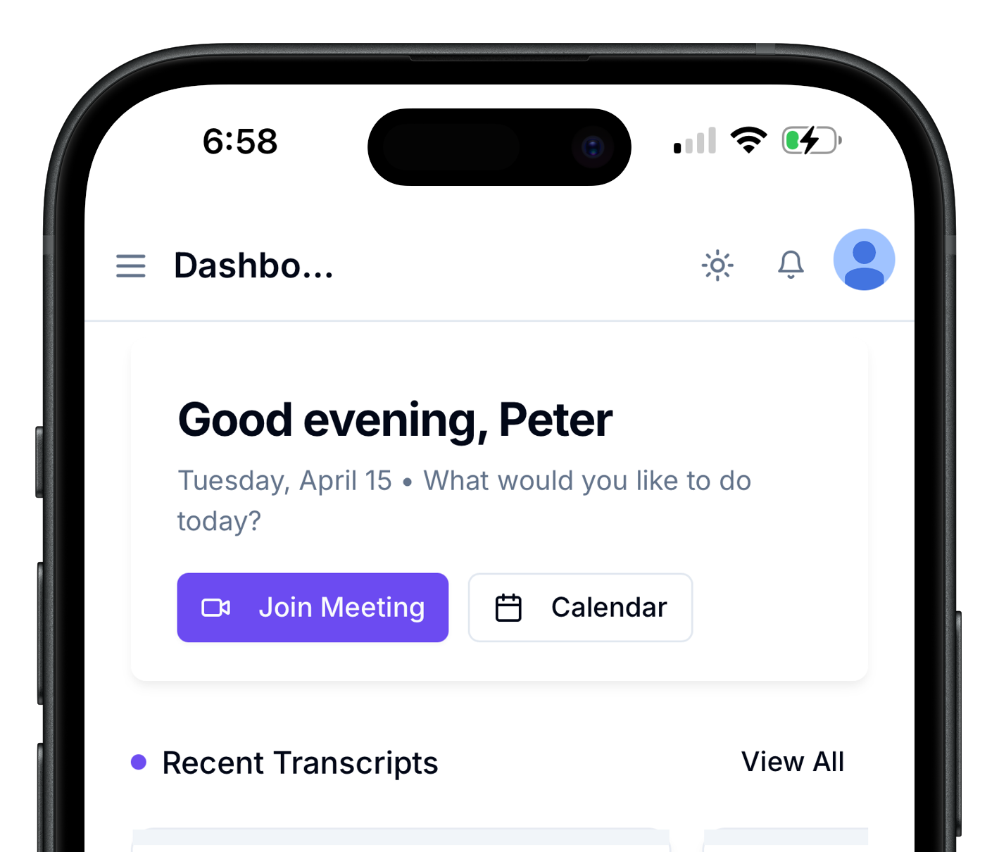 app mockup